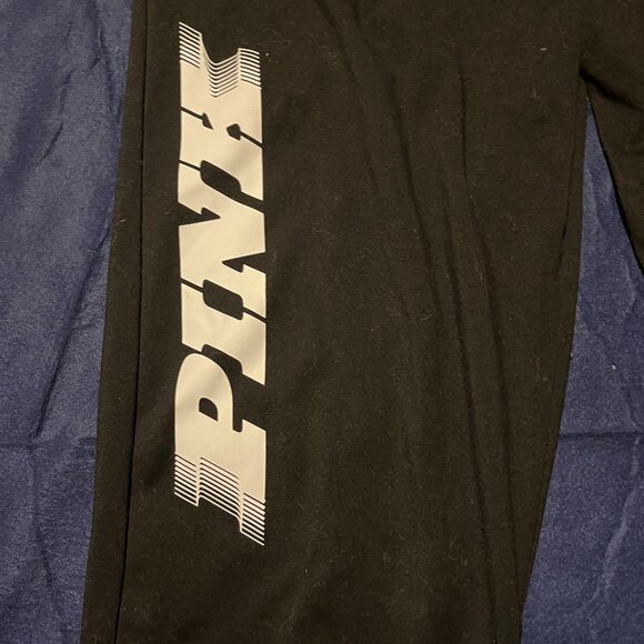 VS PINK RACING LOGO LIMITED EDITION ULTIMATE FLARE LEGGINGS IN BLACK SIZE XXL - Picture 2 of 5